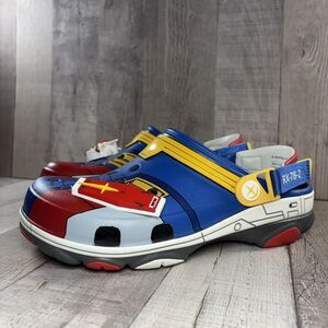 Crocs Gundam All Terrain Clog Womens 8 Slip On Shoes Waterproof Anime 210128-0DA